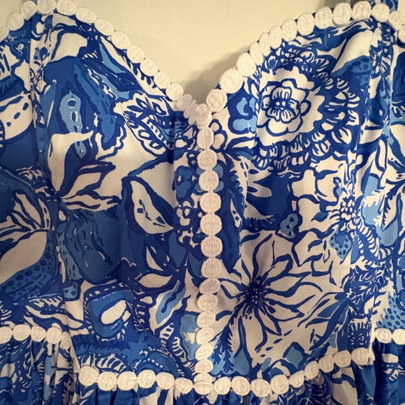 Lily Pulitzer Blue Tang size 14 - Picture 4 of 7